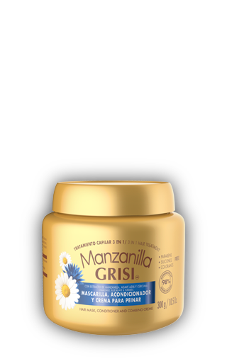 Manzanilla Grisi, Aclara tu cabello